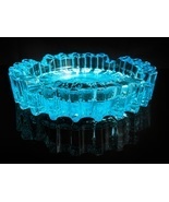 Rocky Patel Luminoso Amber Glass Ashtray Gorgeous 10" Diameter - $195.00