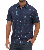 Flags &amp; Anthem honolulu short sleeve hawaii print shirt size L - $51.94 CAD