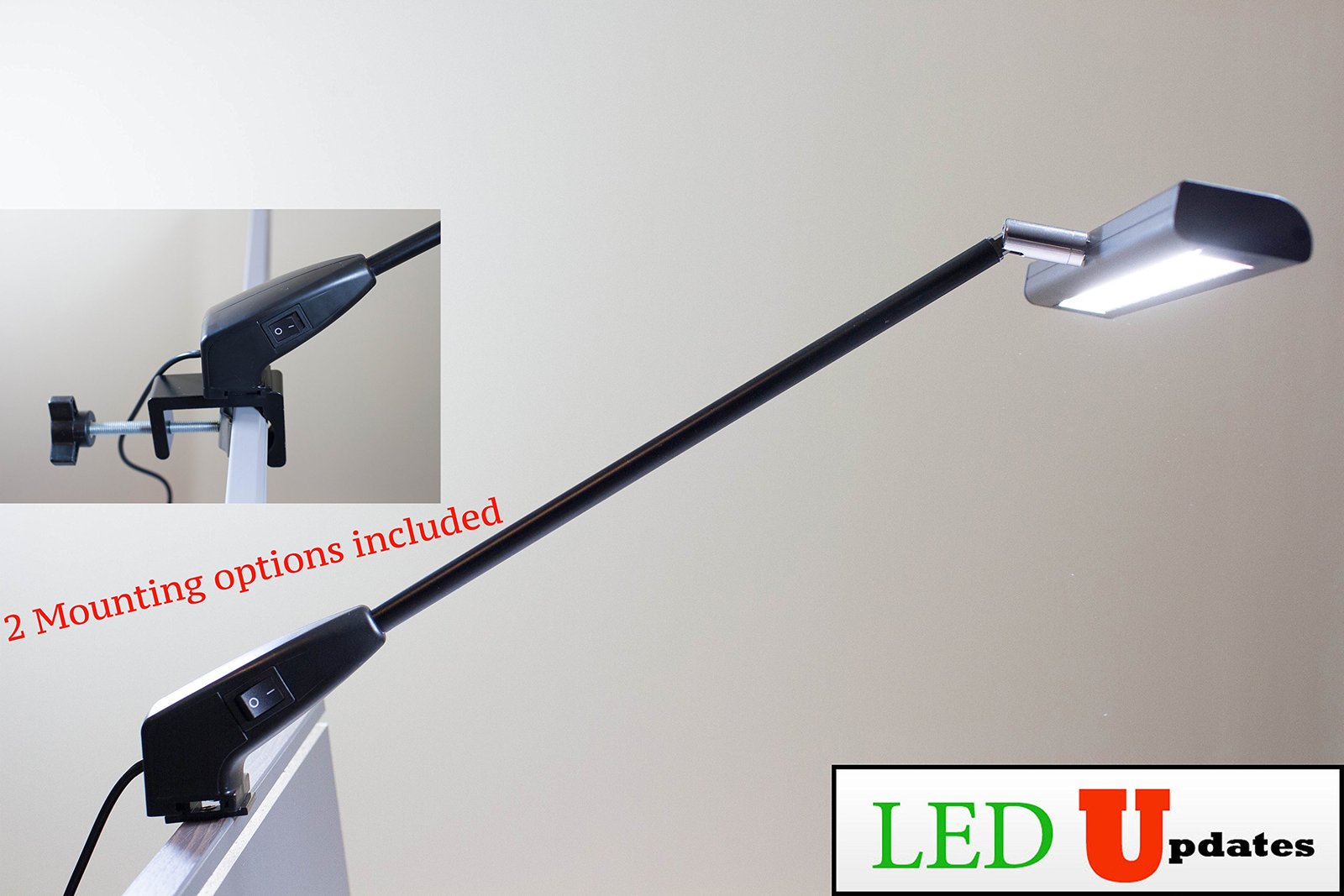 LEDupdates 20W Trade Show LED Light for Popup Booth Exhibit back drop Panel with