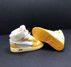 1/6 Scale Sneakers Basketball Shoes Yellow 12&quot; Hot Toys PHICEN Ken Figure Doll - £12.55 GBP