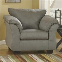 Darcy Casual Plush Chair, Grayish Brown, By Signature Design By Ashley. - $571.96