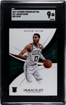 Jayson Tatum 2017-18 Panini Immaculate Collection Red Foil Rookie Card (RC) #17- - £470.53 GBP