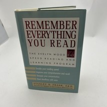 Remember Everything You Read: The Evelyn Wood 7-Da- 0812917731, hardcove... - $22.08