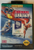 Winter Olympic Games Lilehammer 94 (Sega Genesis, 1993): CASE AND MANUAL... - $4.94