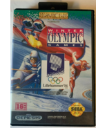 Winter Olympic Games Lilehammer 94 (Sega Genesis, 1993): CASE AND MANUAL... - $4.94