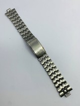Vintage seiko stainless steel watch ￼strap,used.clean 7.3mm /19.6mm-1970... - £9.33 GBP
