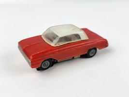 Vintage Atlas Chevy Impala Slot Car Red &amp; White roof  Nice cond. Untested - $128.69