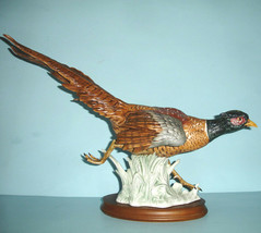 Goebel Rare Ring Necked Pheasant Bird 18.5&quot; Sculpture Figurine CV98 Germ... - £335.59 GBP