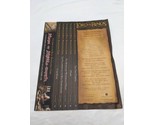 The Lord Of The Rings The Roleplaying Game Promotional Advertisement Sheet - $42.76