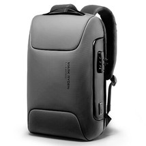 MARK RYDEN Anti-Theft Backpack Men Fit 15.6 Inch Laptop Backpa with Charging Off - £135.93 GBP