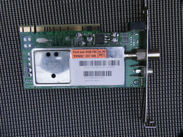 ATI PCI PAL TV Tuner Temic 3X7 595 Video Capture Card - £14.17 GBP