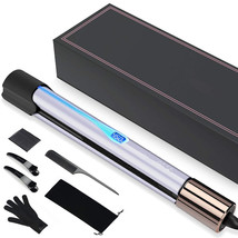 Professional 2 in 1 Hair Straightener and Curling Iron (1), Ceramic Tourmaline - £46.28 GBP