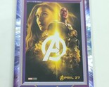 Infinity War 2023 Kakawow Cosmos Disney  100 All Star Movie Poster 210/288 - £46.56 GBP