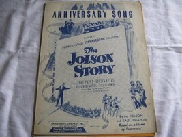Anniversary Song (The Jolson Story) [Sheet music] by Al Jolson; Saul Cha... - $167.95 MXN