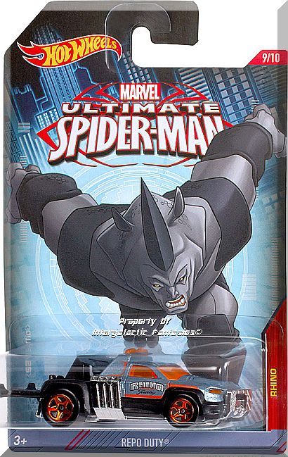 Primary image for Hot Wheels - Repo Duty: Marvel Ultimate Spider-Man #9/10 (2015) *Rhino*