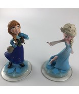 Disney Elsa and Anna Frozen Disney Infinity 1.0 Figures - Lot of 2 - $13.91