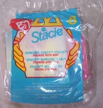 1999 McDonalds Happy Meal Toy Stacie Bowling Party Figurine #8 3.5&quot; Tall - £7.95 GBP