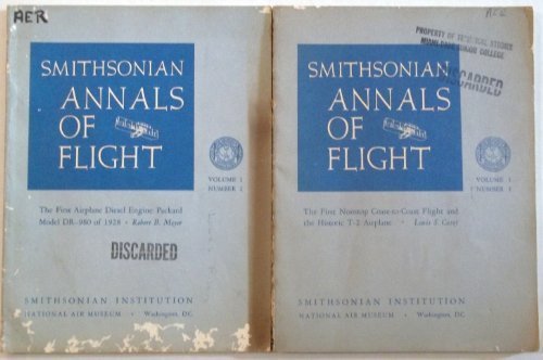 Smithsonian Annals of Flight Volume 1 No I [Unknown Binding] by Casey, L... - $9.99