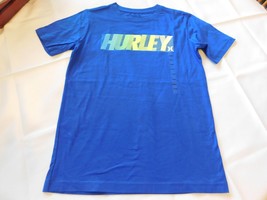 Hurley Boy's Youth Short Sleeve Cotton T Shirt Blue Size L 12-13 Years NWOT - $18.01
