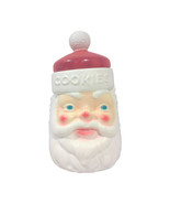 Vintage Santa Christmas Cookie Jar, Empire Plastic Blow Mold - £62.12 GBP