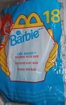 McDonald&#39;s Chic Barbie Figurine with Base #18 [Toy] - $10.99