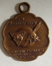 GENERAL EXCHANGE Insurance Corp New York 25 Years Anniversary Medallion/Coin FOB - £10.74 GBP