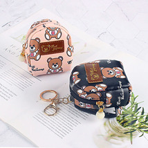Creative Leather Owl Mini Bag Keychain Pendant - £6.77 GBP