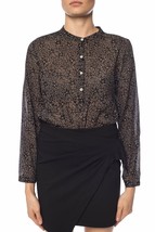 Isabel Marant Etoile Top Women&#39;s Floral Motif Printed Cotton Shirt Top Size S 36 - £113.38 GBP