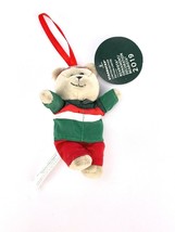 Starbucks 2019 Bearista Bears Boy Christmas Holiday Plush Ornament Tree NEW - $9.70