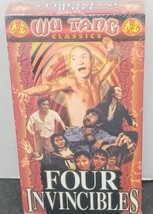 Vtg VHS RARE WU TANG Classics FOUR INVINCIBLES Fighting Action Movie 2001  - £28.48 GBP