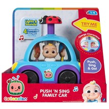 Push N Sing Family Car - Interactive Musical Light-Up Car - Fan Favorite Charact - £30.36 GBP
