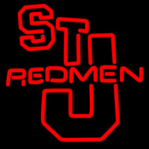 NCAA St Johns Red Storm Logo Neon Sign - £546.80 GBP