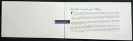 1918 MAXWELL FULL-LINE VINTAGE ORIGINAL SMALL SALES BROCHURE -USA- FANTA... - £35.85 GBP