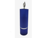 Vintage AVON Blue Candle MOONWIND Cologne Bottle EMPTY 1970&#39;s - $14.99