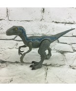 Jurassic Park World 2017 Velociraptor Dinosaur Action Figure wide Side W... - £15.56 GBP