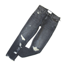 NWT Mother Superior Sinner Chew in Say You&#39;re Sorry Liar Destroyed Crop Jeans 25 - £116.50 GBP