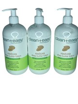 Clean &amp; Easy Professionak Restore Shea Butter Post Waxing Lotion Lot Of ... - £36.56 GBP