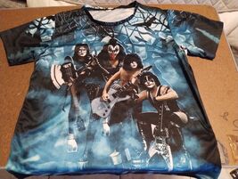 KISS Graphic T Shirt Size Large Large Print - €13,67 EUR