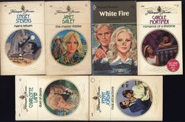 LOT of SIX paperback books Harlequin Romance * Details scanned below 197... - $5.45