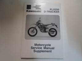 1999 2000 2001 2002 2003 Kawasaki KLX250 D-TRACKER Shop Service Manual FACTORY - £110.54 GBP