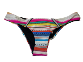 Rip Curl Women&#39;s Low Rise Caliente Booty Brief Bikini Bottoms, Multicolor, Large - £27.65 GBP