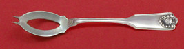 Fiddle Shell By Frank Smith Sterling Silver Olive Spoon Ideal 5 1/4" Custom Made - $58.41