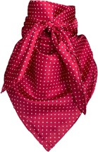 Red Dot Wild Rag, 34.5 In By 34.5 Inch - £32.95 GBP