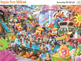 counted cross stitch pattern disney toys factory 358*248 stitches BN960 - £3.13 GBP