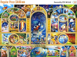 counted Cross stitch pattern disney world characters 496*339 stitches BN882 - £3.13 GBP