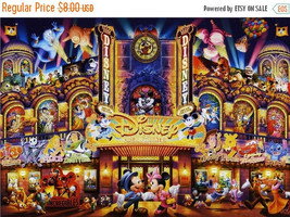 counted cross stitch pattern dream theater disney 441*304 stitches BN888 - £3.13 GBP