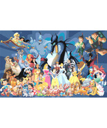 counted cross stitch pattern all characters of disney 496*496 stitches B... - €3,49 EUR