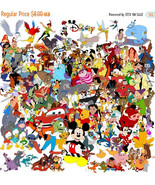 counted cross stitch pattern All characters of Disney 496*496 stitches B... - £3.12 GBP