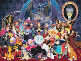 counted cross stitch pattern Disney villains embroidery 441 x 332 stitches BN750 - £3.07 GBP