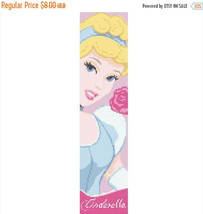 Counted Cross stitch pattern Cinderella bookmark 45 * 110 stitches BN452 - £3.13 GBP